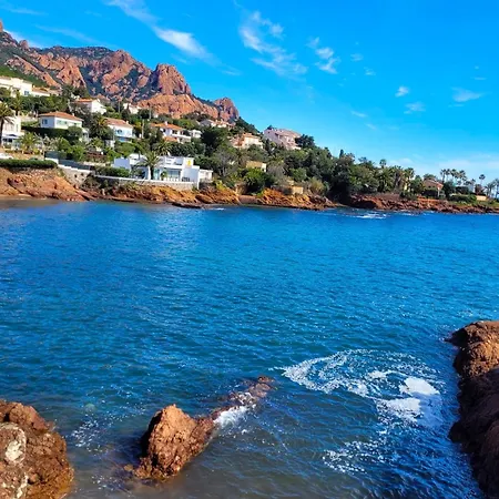 Sea View 6 Pers Near The Beaches In Agay דירה Saint-Raphaël